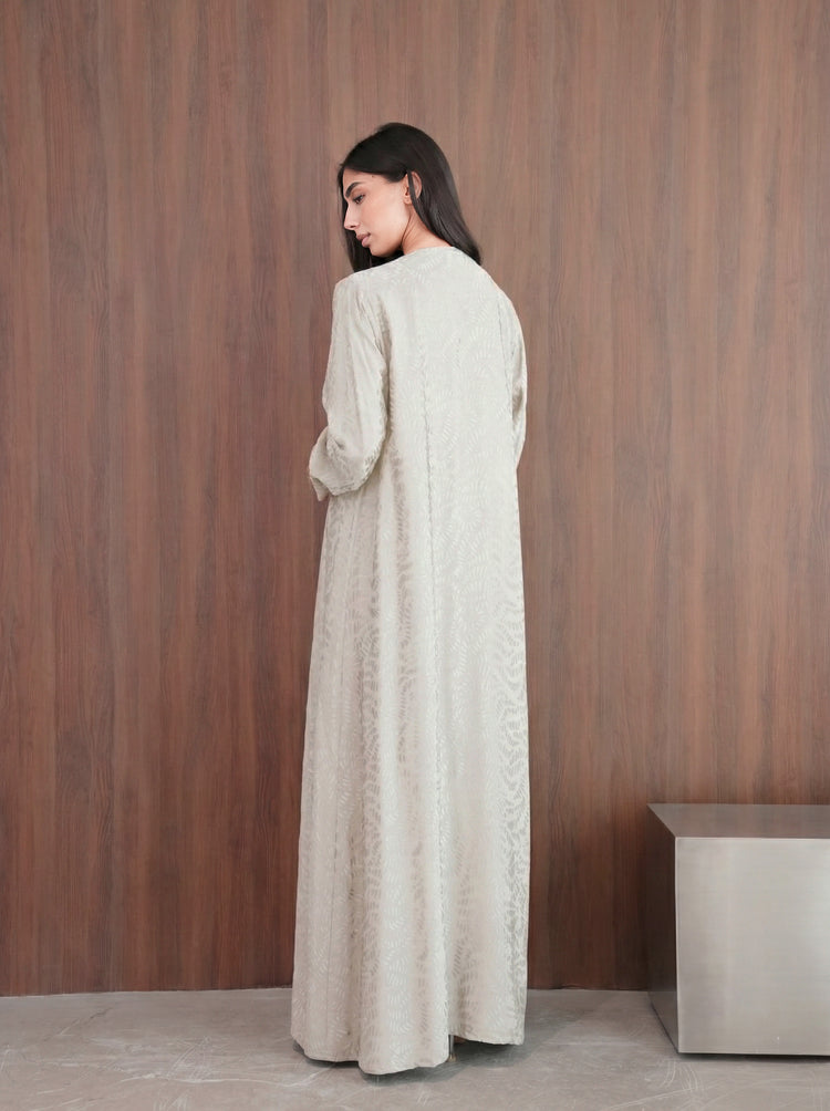 The beige print